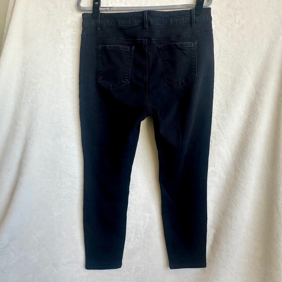 d. jeans Black Stretch Skinny Jeans Size 14 - Picture 4 of 4